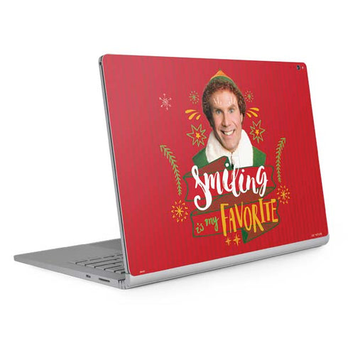Elf Smiling is my Favorite Surface Book 2 15in Skin