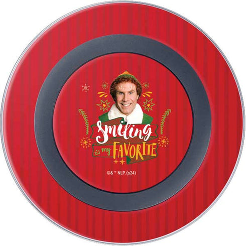 Elf Smiling is my Favorite Wireless Charger Skin
