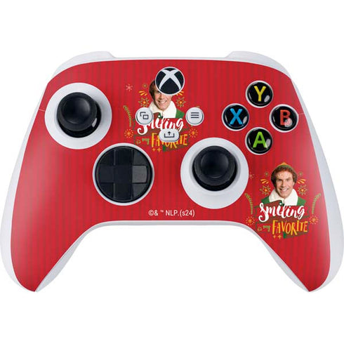 Elf Smiling is my Favorite Xbox Series S Controller Skin