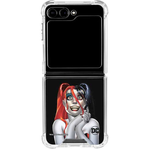 DC Comics Harley Quinn HC #8 New 52 Cover Galaxy Z Flip6 Clear Case