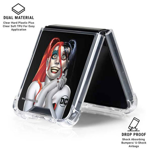 DC Comics Harley Quinn HC #8 New 52 Cover Galaxy Z Flip6 Clear Case