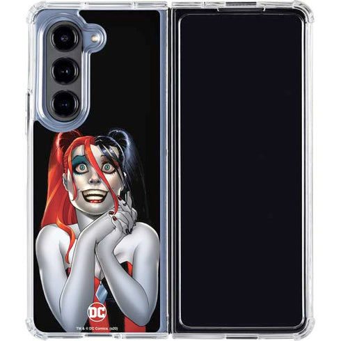 DC Comics Harley Quinn HC #8 New 52 Cover Galaxy Z Fold5 5G Clear Case