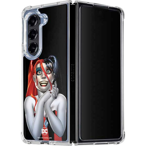 DC Comics Harley Quinn HC #8 New 52 Cover Galaxy Z Fold5 5G Clear Case