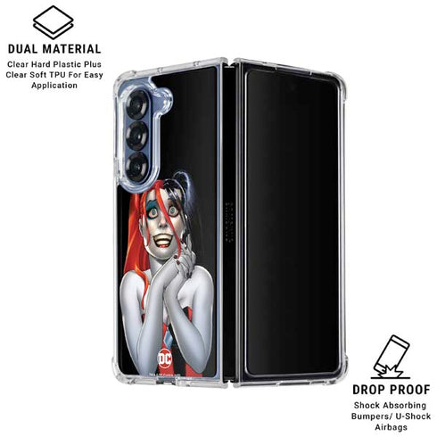 DC Comics Harley Quinn HC #8 New 52 Cover Galaxy Z Fold6 Clear Case