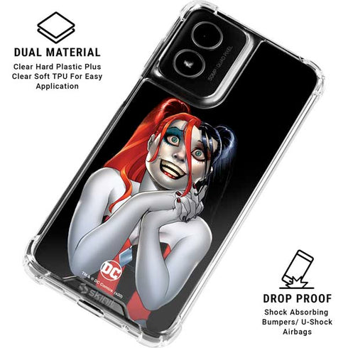 DC Comics Harley Quinn HC #8 New 52 Cover Moto G Power 5G (2024) Clear Case