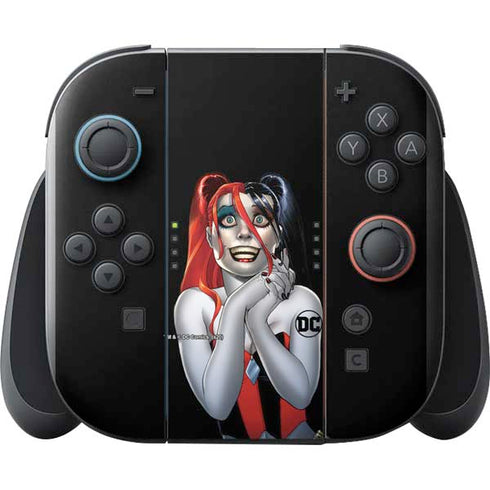 DC Comics Harley Quinn HC #8 New 52 Cover Nintendo Switch 2 (2025) with Joy-Con Skin
