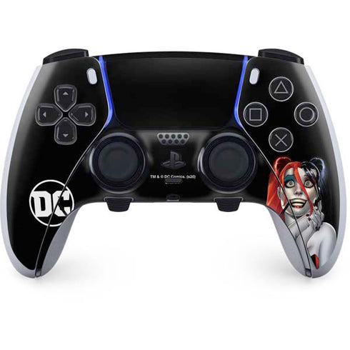DC Comics Harley Quinn HC #8 New 52 Cover PS5 DualSense Edge Pro Controller Skin