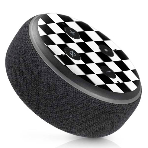 Sneakerhead Checkered Amazon Echo Dot Skin