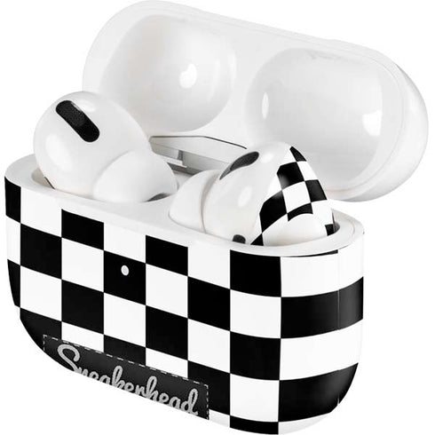 Sneakerhead Checkered AirPods Skins