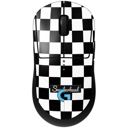 Sneakerhead Checkered G Pro Wireless Gaming Mouse Skin