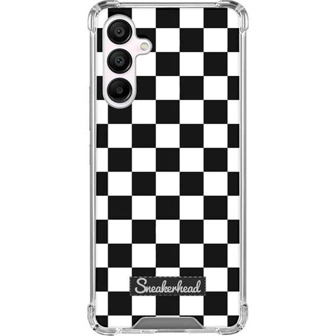 Sneakerhead Checkered Galaxy A16 5G Clear Case