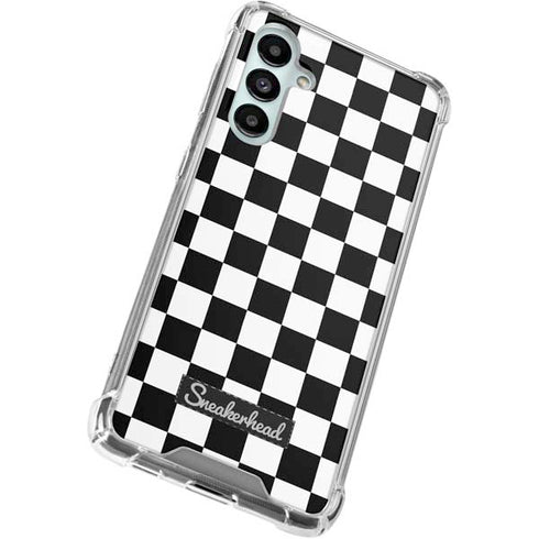 Sneakerhead Checkered Galaxy A16 5G Clear Case