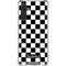 Sneakerhead Checkered Galaxy A17 Clear Case