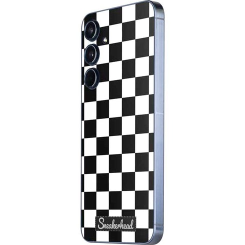 Sneakerhead Checkered Galaxy A55 5G Skin
