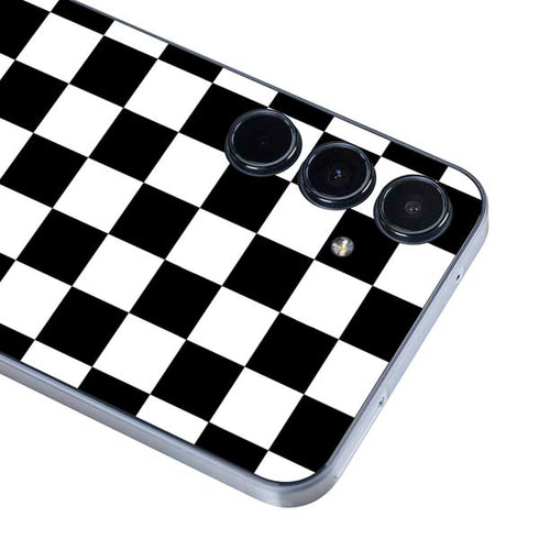 Sneakerhead Checkered Galaxy A55 5G Skin