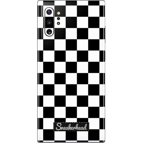 Sneakerhead Checkered Galaxy Note 10 Plus Skin