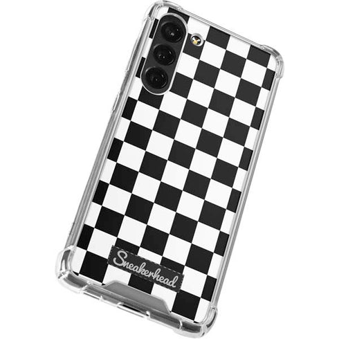 Sneakerhead Checkered Galaxy S24 FE Clear Case