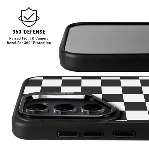 Sneakerhead Checkered Galaxy S25 Kickstand Case