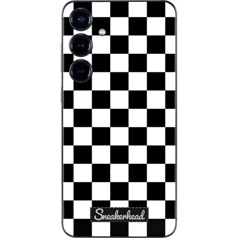Sneakerhead Checkered Galaxy S25 Skin