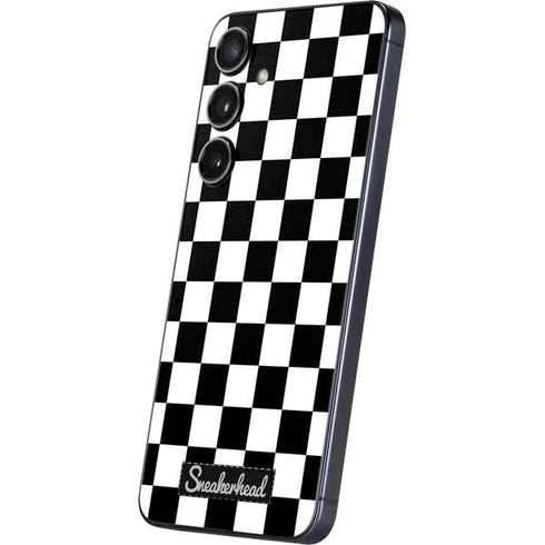 Sneakerhead Checkered Galaxy S25 Skin