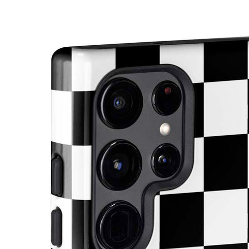 Sneakerhead Checkered Galaxy S25 Ultra Impact Case