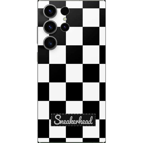 Sneakerhead Checkered Galaxy S25 Ultra Skin
