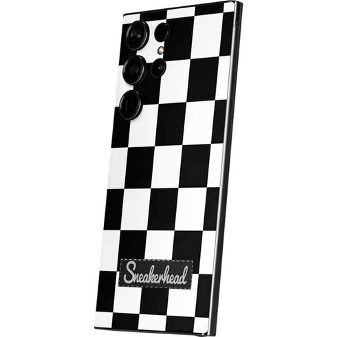 Sneakerhead Checkered Galaxy S25 Ultra Skin