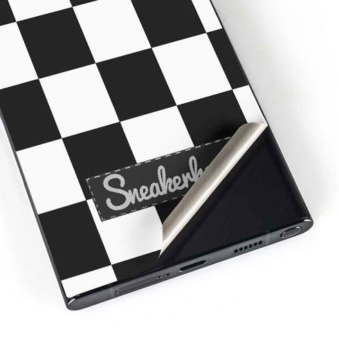 Sneakerhead Checkered Galaxy S25 Ultra Skin