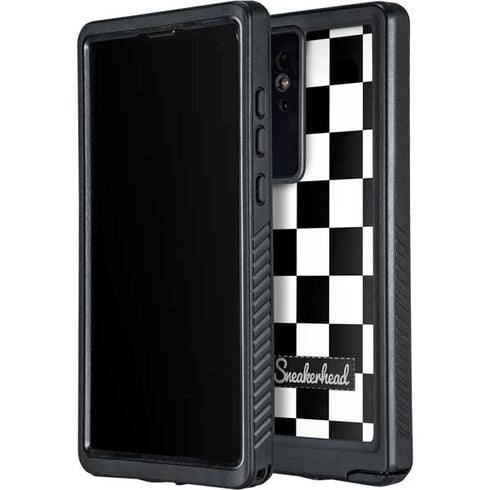 Sneakerhead Checkered Galaxy S24 Ultra Waterproof Case