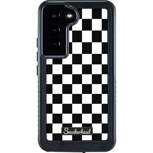 Sneakerhead Checkered Galaxy S24 Waterproof Case