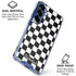 Sneakerhead Checkered Galaxy S25 Plus Clear Case