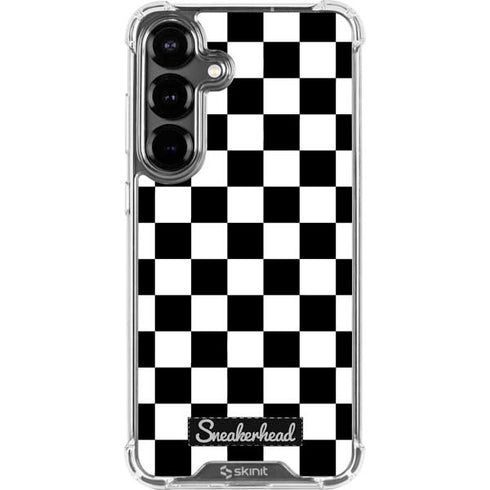 Sneakerhead Checkered Galaxy S26 Clear Case