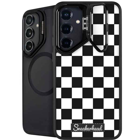 Sneakerhead Checkered Galaxy S26 Kickstand Case