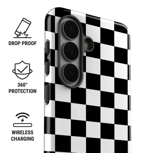 Sneakerhead Checkered Galaxy S26 Plus Impact Case