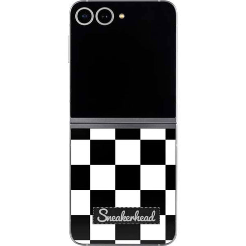 Sneakerhead Checkered Galaxy Z Flip6 Skin