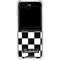 Sneakerhead Checkered Galaxy Z Flip6 Clear Case
