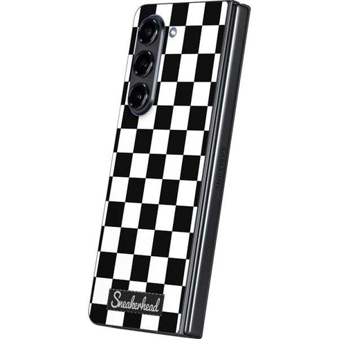 Sneakerhead Checkered Galaxy Z Fold5 5G Skin