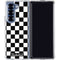 Sneakerhead Checkered Galaxy Z Fold7 Clear Case