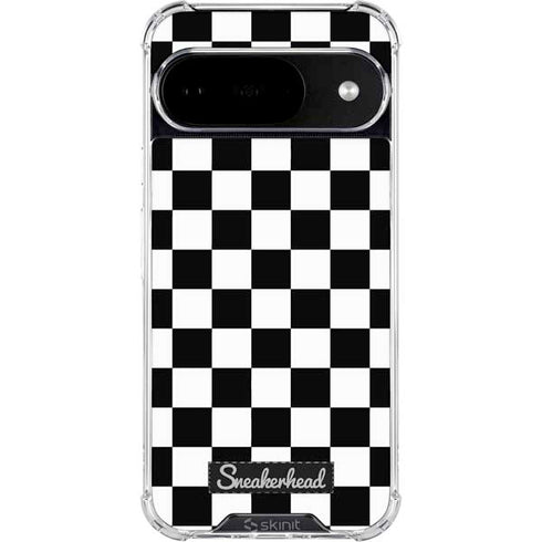 Sneakerhead Checkered Google Pixel 10 Clear Case