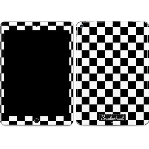 Sneakerhead Checkered iPad Skins