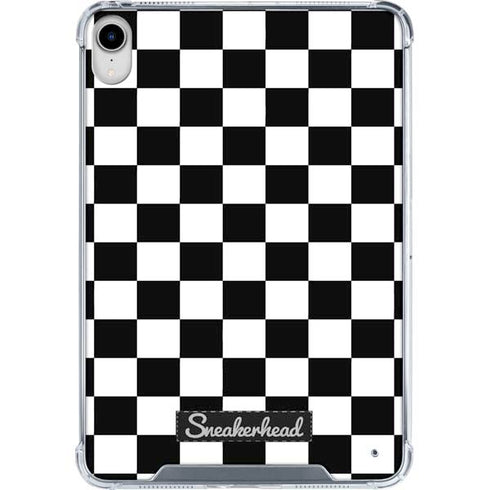 Sneakerhead Checkered iPad 11th Gen (2025) Clear Case