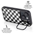 Sneakerhead Checkered iPhone 14 Plus Kickstand Case