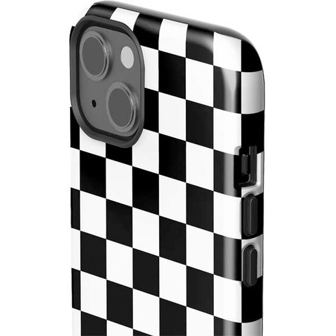 Sneakerhead Checkered iPhone 15 Impact Case