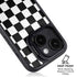 Sneakerhead Checkered iPhone 15 Plus Kickstand Case