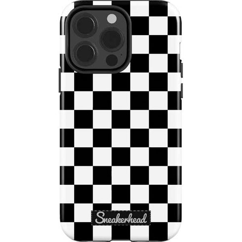 Sneakerhead Checkered iPhone 15 Pro Impact Case