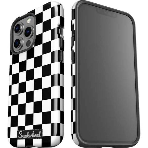 Sneakerhead Checkered iPhone 15 Pro Impact Case