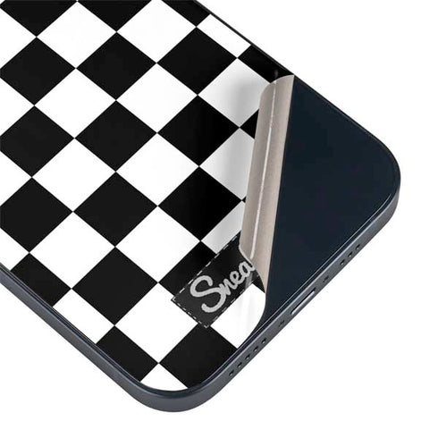 Sneakerhead Checkered iPhone 15 Skin