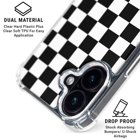 Sneakerhead Checkered iPhone 16 Plus MagSafe Case
