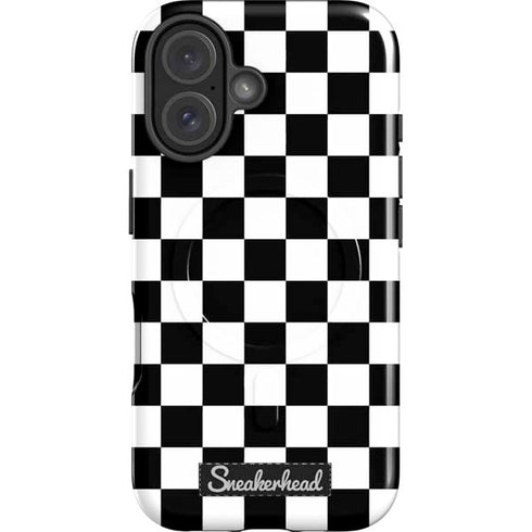 Sneakerhead Checkered iPhone 16 Plus Magsafe Impact Case