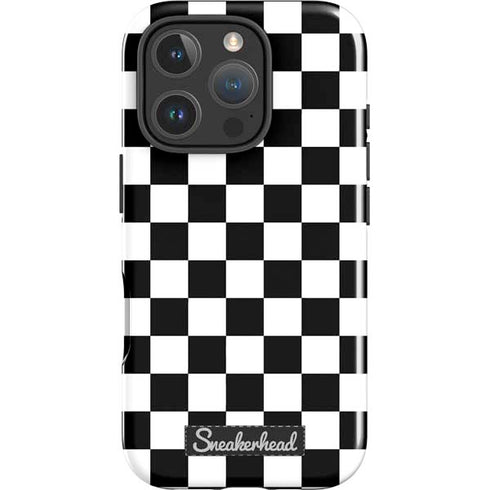 Sneakerhead Checkered iPhone 16 Pro Impact Case
